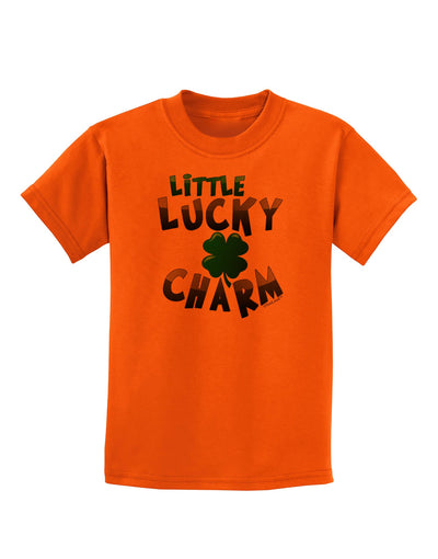 Little Lucky Charm Childrens T-Shirt-Childrens T-Shirt-TooLoud-Orange-X-Small-Davson Sales