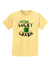 Little Lucky Charm Childrens T-Shirt-Childrens T-Shirt-TooLoud-Daffodil-Yellow-X-Small-Davson Sales