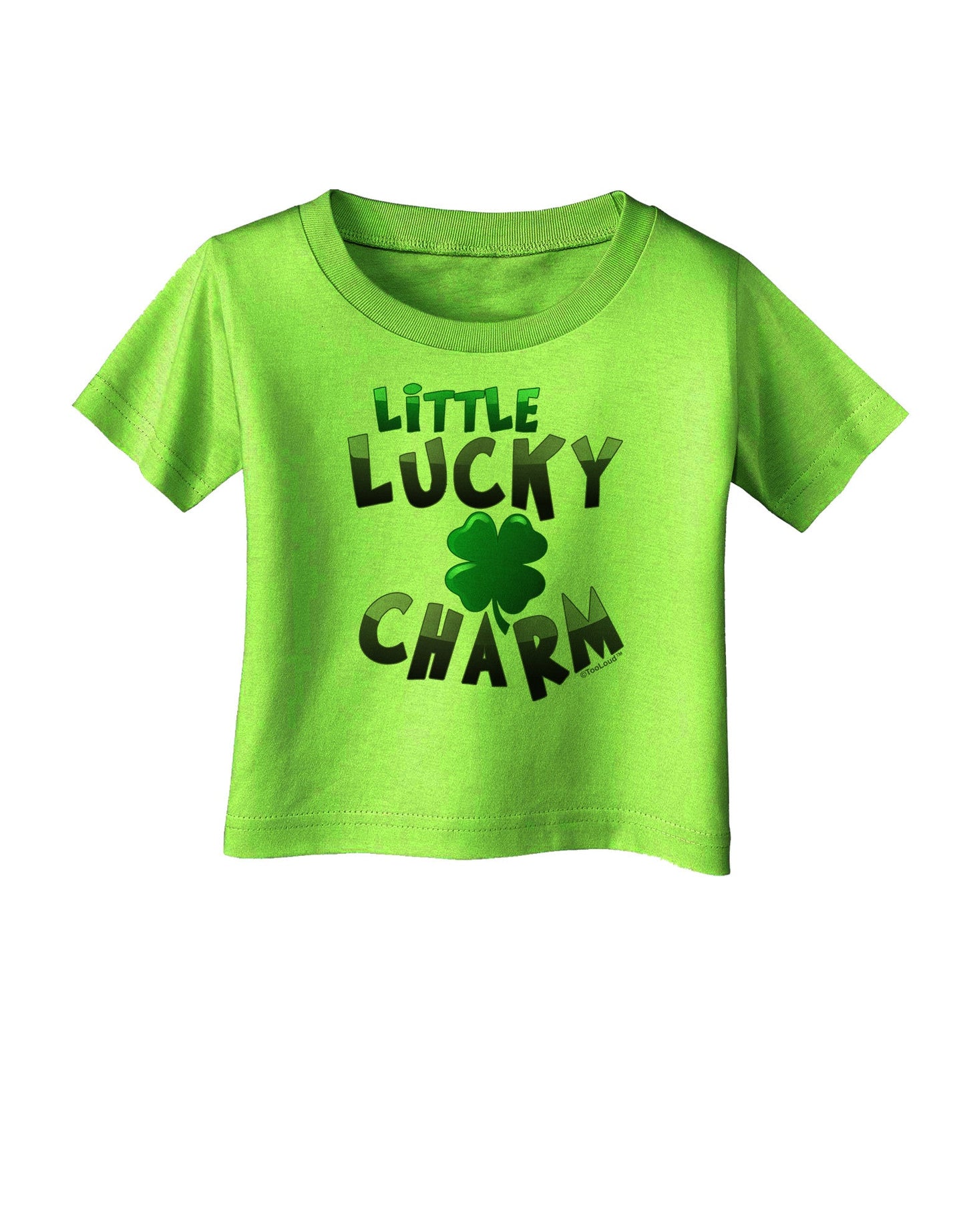 Little Lucky Charm Infant T-Shirt-Infant T-Shirt-TooLoud-Lime-Green-06-Months-Davson Sales