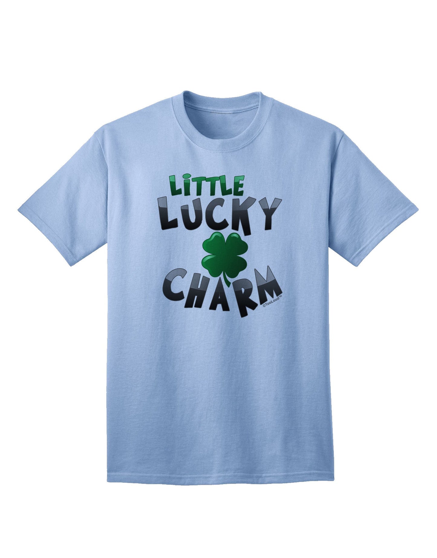 Little Lucky Charm: Premium Adult T-Shirt Collection-Mens T-shirts-TooLoud-Light-Blue-Small-Davson Sales