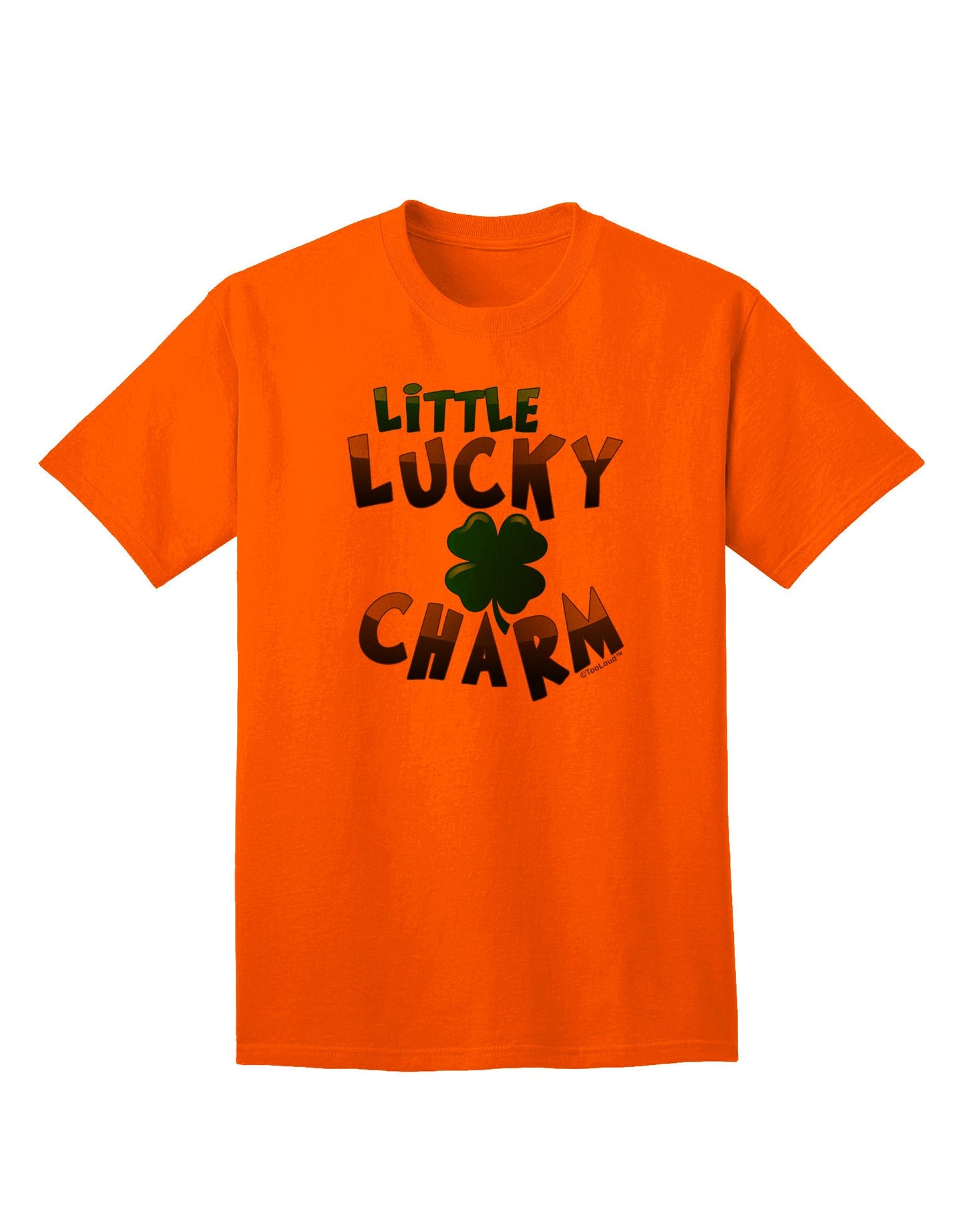 Little Lucky Charm: Premium Adult T-Shirt Collection-Mens T-shirts-TooLoud-Orange-Small-Davson Sales