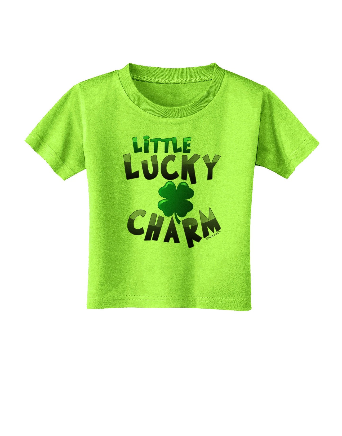 Little Lucky Charm Toddler T-Shirt-Toddler T-Shirt-TooLoud-Lime-Green-2T-Davson Sales