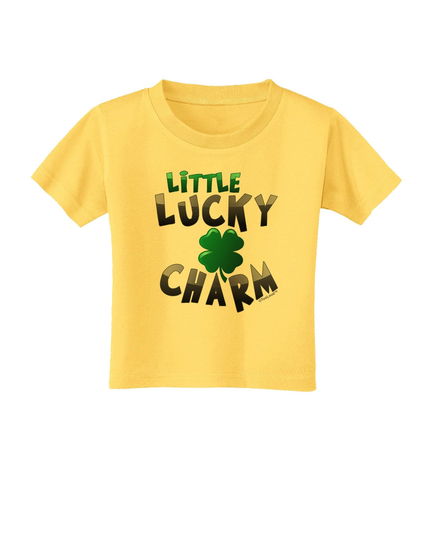 Little Lucky Charm Toddler T-Shirt-Toddler T-Shirt-TooLoud-Yellow-2T-Davson Sales