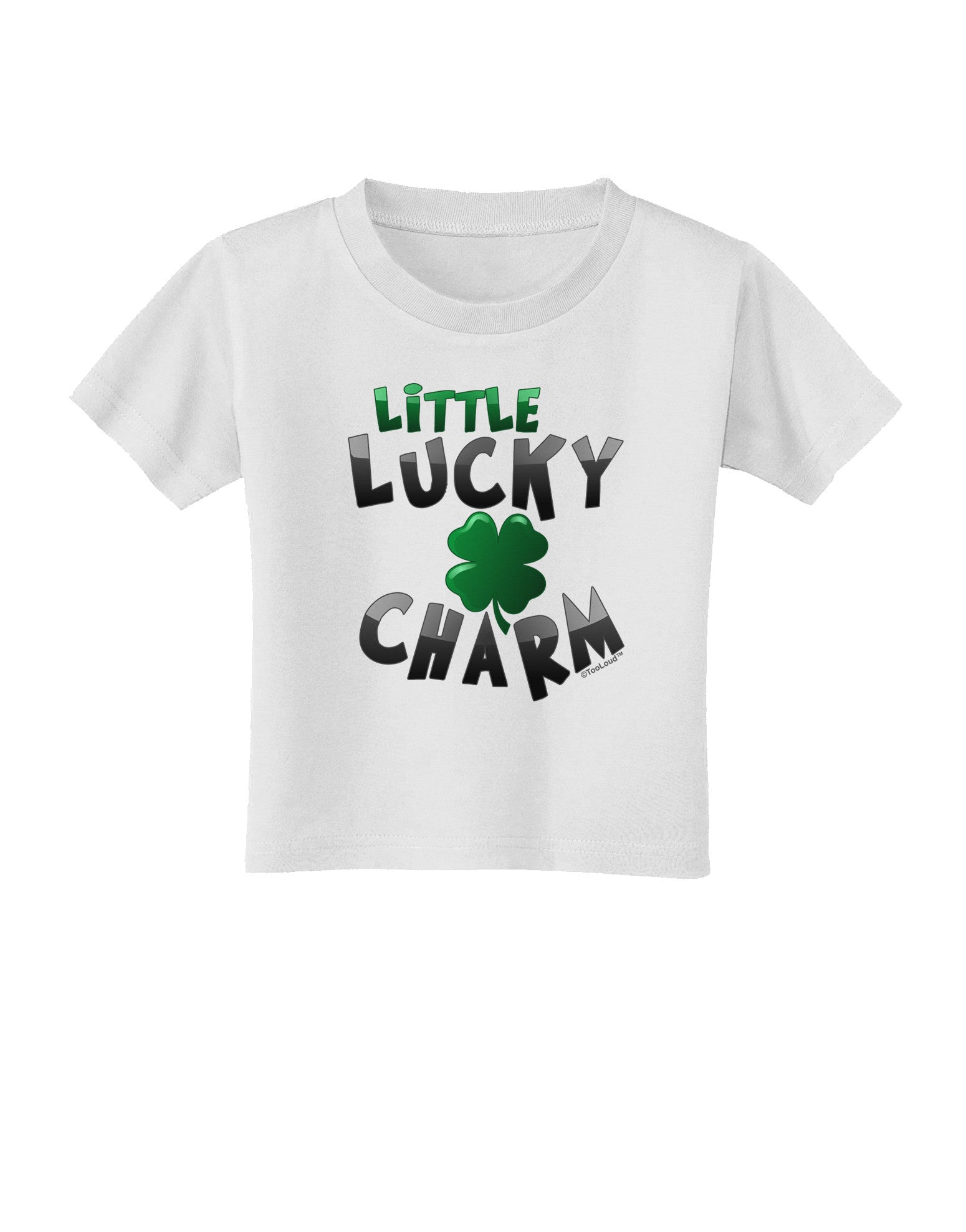 Little Lucky Charm Toddler T-Shirt-Toddler T-Shirt-TooLoud-White-2T-Davson Sales