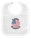 Little Patriot Scribble Baby Bib