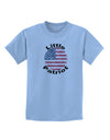 Little Patriot Scribble Childrens T-Shirt-Childrens T-Shirt-TooLoud-Light-Blue-X-Small-Davson Sales