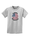 Little Patriot Scribble Childrens T-Shirt-Childrens T-Shirt-TooLoud-AshGray-X-Small-Davson Sales