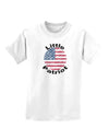 Little Patriot Scribble Childrens T-Shirt-Childrens T-Shirt-TooLoud-White-X-Small-Davson Sales