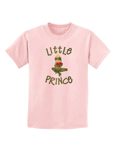 Little Prince Frog Childrens T-Shirt-Childrens T-Shirt-TooLoud-PalePink-X-Small-Davson Sales