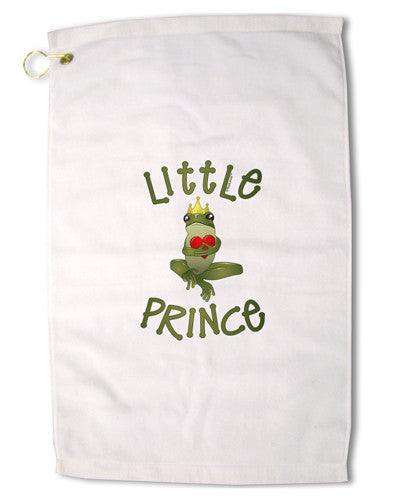 Little Prince Frog Premium Cotton Golf Towel - 16 x 25 inch-Golf Towel-TooLoud-16x25"-Davson Sales