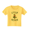 Little Prince Frog Toddler T-Shirt-Toddler T-Shirt-TooLoud-Yellow-2T-Davson Sales