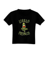 Little Prince Frog Toddler T-Shirt Dark-Toddler T-Shirt-TooLoud-Black-2T-Davson Sales