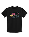 Little Sister Childrens Dark T-Shirt-Childrens T-Shirt-TooLoud-Black-X-Small-Davson Sales