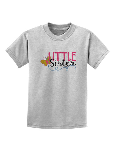 Little Sister Childrens T-Shirt-Childrens T-Shirt-TooLoud-AshGray-X-Small-Davson Sales