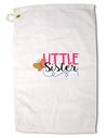 Little Sister Premium Cotton Golf Towel - 16 x 25 inch-Golf Towel-TooLoud-16x25"-Davson Sales