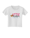 Little Sister Toddler T-Shirt-Toddler T-Shirt-TooLoud-White-2T-Davson Sales