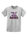 Live Big & Dream Bigger Childrens T-Shirt-Childrens T-Shirt-TooLoud-AshGray-X-Small-Davson Sales