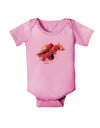 Lobster Plate Baby Romper Bodysuit-Baby Romper-TooLoud-Pink-06-Months-Davson Sales