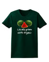 Locally Grown Organic Melons Womens Dark T-Shirt-TooLoud-Forest-Green-Small-Davson Sales