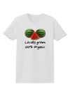 Locally Grown Organic Melons Womens T-Shirt-Womens T-Shirt-TooLoud-White-X-Small-Davson Sales