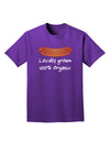 Locally Grown Organic Sausage Adult Dark T-Shirt-Mens T-Shirt-TooLoud-Purple-Small-Davson Sales