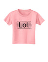 Lol Text Bubble Toddler T-Shirt-Toddler T-Shirt-TooLoud-Candy-Pink-2T-Davson Sales