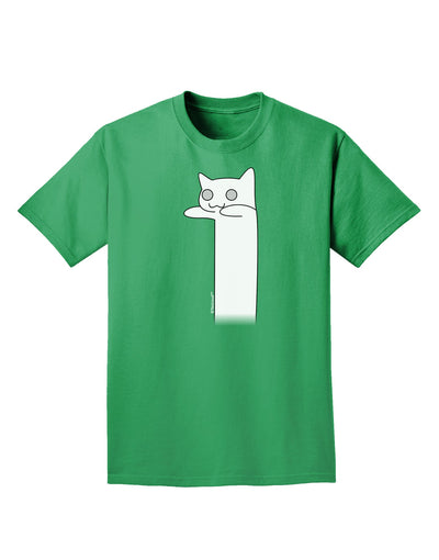 Longcat - Internet Humor Adult Dark T-Shirt by TooLoud-Mens T-Shirt-TooLoud-Kelly-Green-Small-Davson Sales