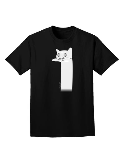 Longcat - Internet Humor Adult Dark T-Shirt by TooLoud-Mens T-Shirt-TooLoud-Black-Small-Davson Sales