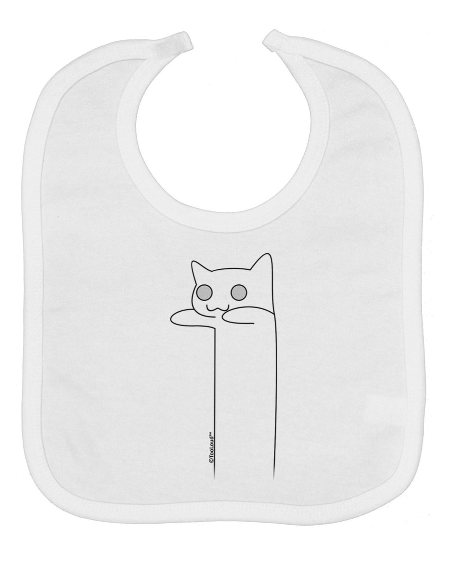 Longcat - Internet Humor Baby Bib by TooLoud