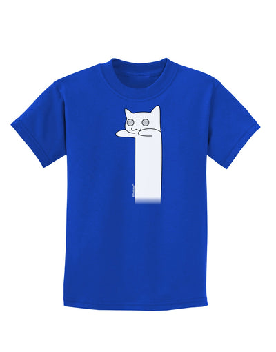 Longcat - Internet Humor Childrens Dark T-Shirt by TooLoud-Childrens T-Shirt-TooLoud-Royal-Blue-X-Small-Davson Sales