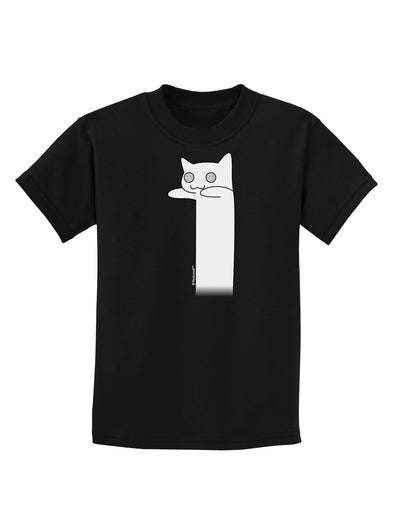 Longcat - Internet Humor Childrens Dark T-Shirt by TooLoud-Childrens T-Shirt-TooLoud-Black-X-Small-Davson Sales