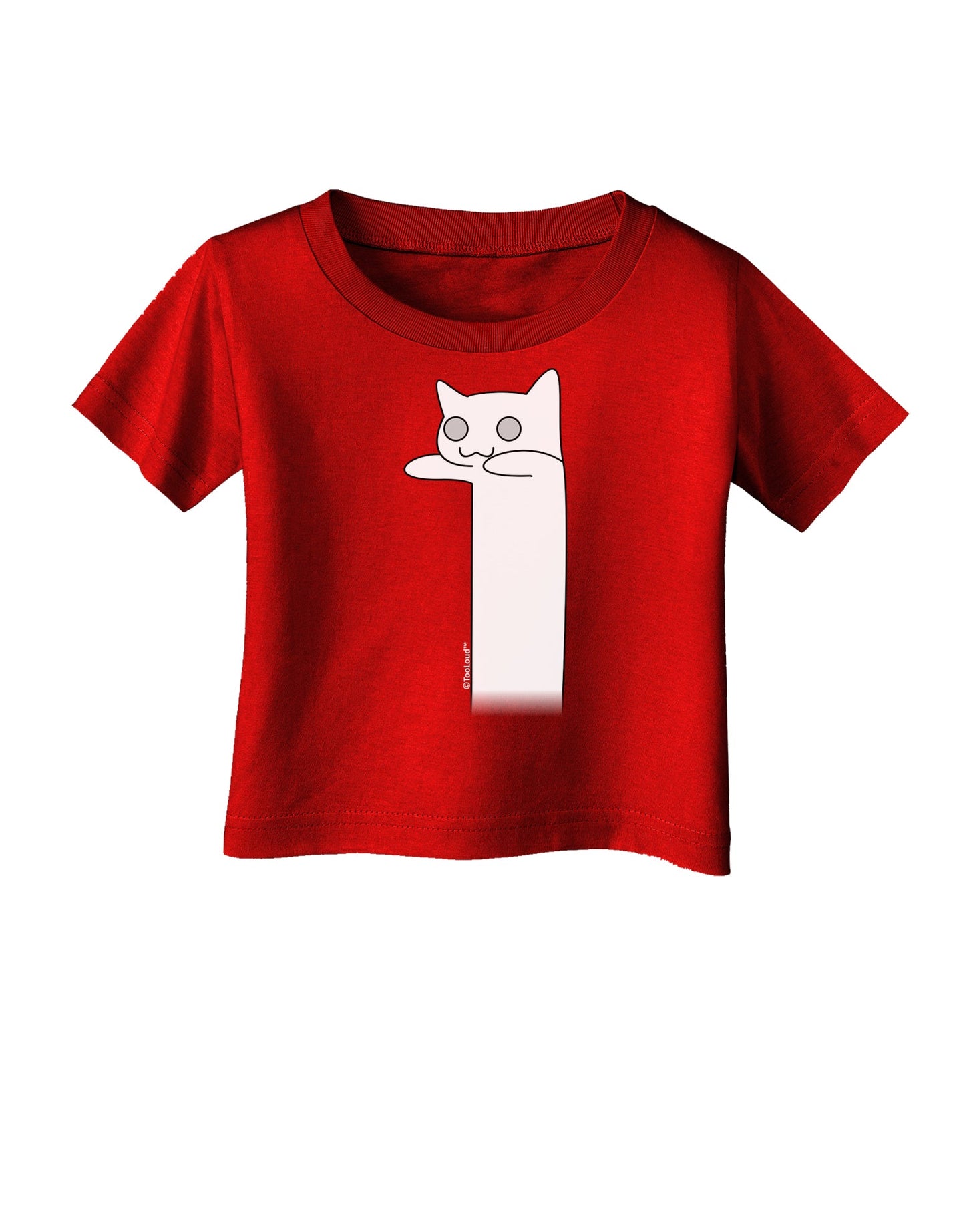 Longcat - Internet Humor Infant T-Shirt Dark by TooLoud-Infant T-Shirt-TooLoud-Red-06-Months-Davson Sales