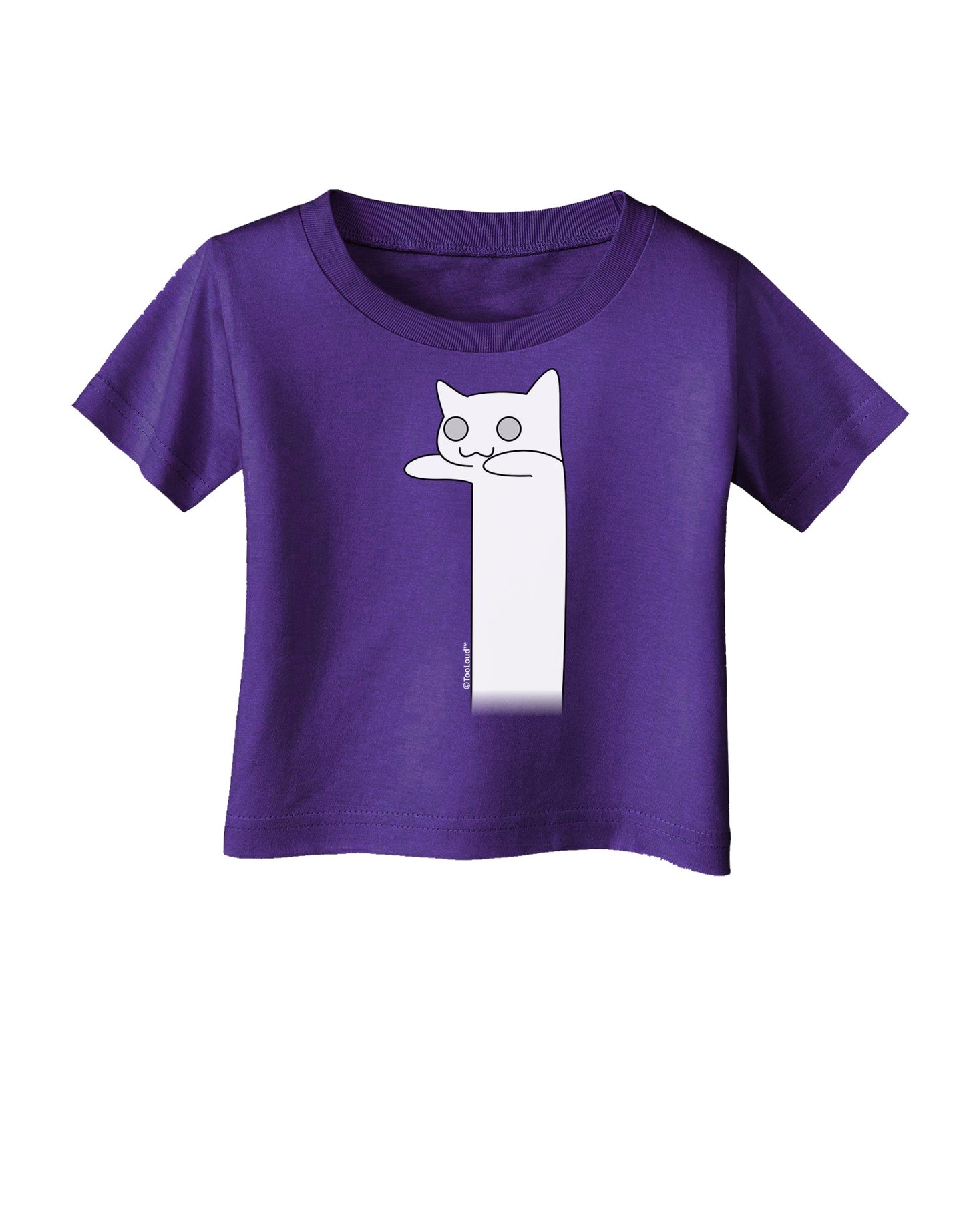 Longcat - Internet Humor Infant T-Shirt Dark by TooLoud-Infant T-Shirt-TooLoud-Purple-06-Months-Davson Sales