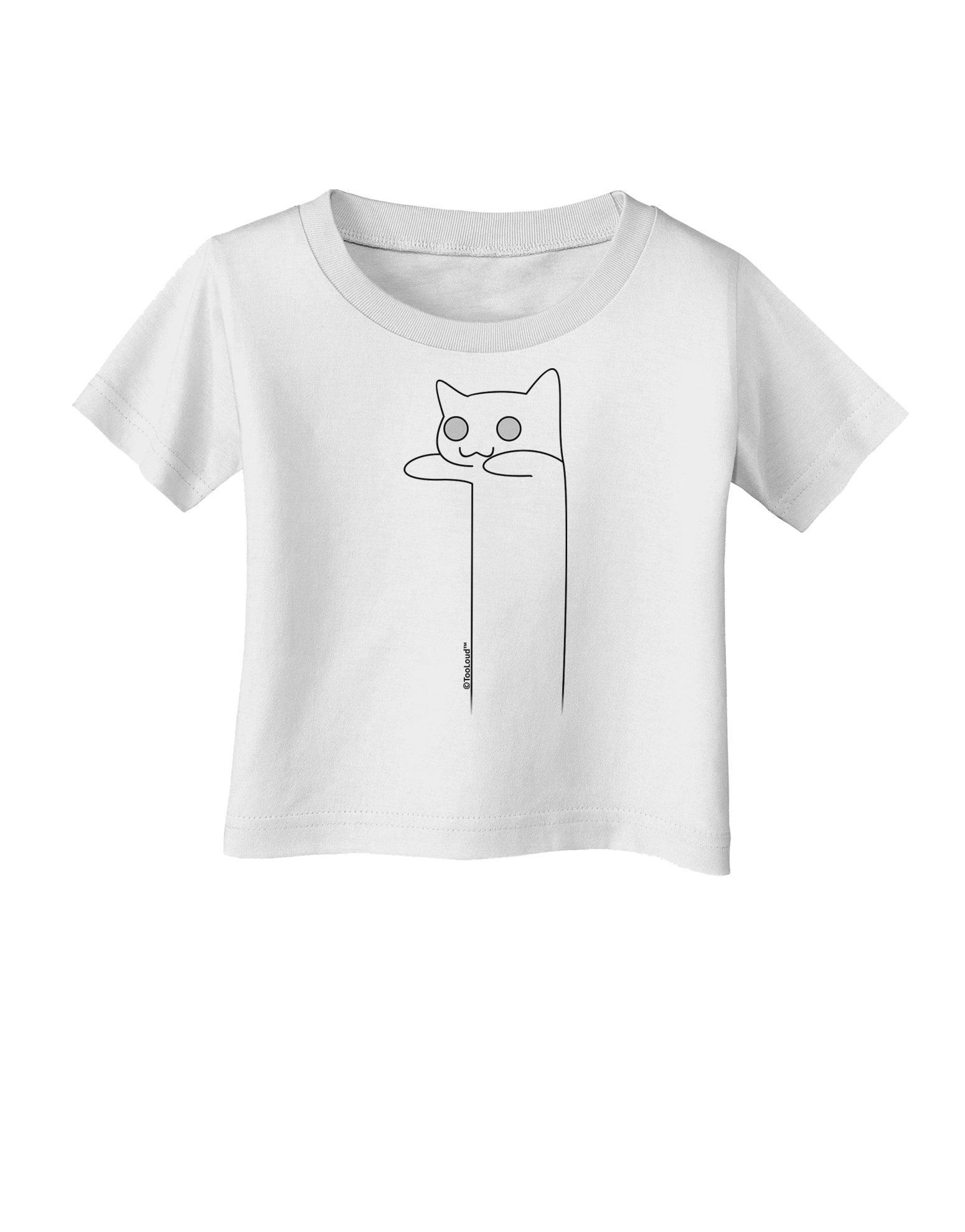 Longcat - Internet Humor Infant T-Shirt by TooLoud-Infant T-Shirt-TooLoud-White-06-Months-Davson Sales