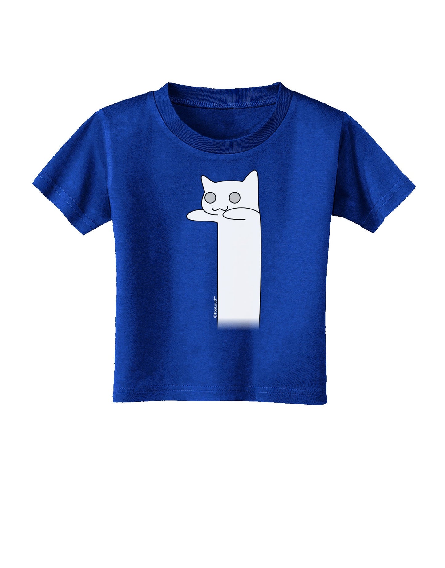 Longcat - Internet Humor Toddler T-Shirt Dark by TooLoud-Toddler T-Shirt-TooLoud-Royal-Blue-2T-Davson Sales