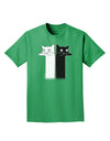 Longcat and Tacgnol - Internet Humor Adult Dark T-Shirt by TooLoud-Mens T-Shirt-TooLoud-Kelly-Green-Small-Davson Sales