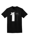 Longcat and Tacgnol - Internet Humor Adult Dark T-Shirt by TooLoud-Mens T-Shirt-TooLoud-Black-Small-Davson Sales