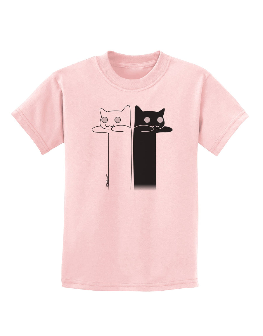 Longcat and Tacgnol - Internet Humor Childrens T-Shirt by TooLoud-Childrens T-Shirt-TooLoud-White-X-Small-Davson Sales