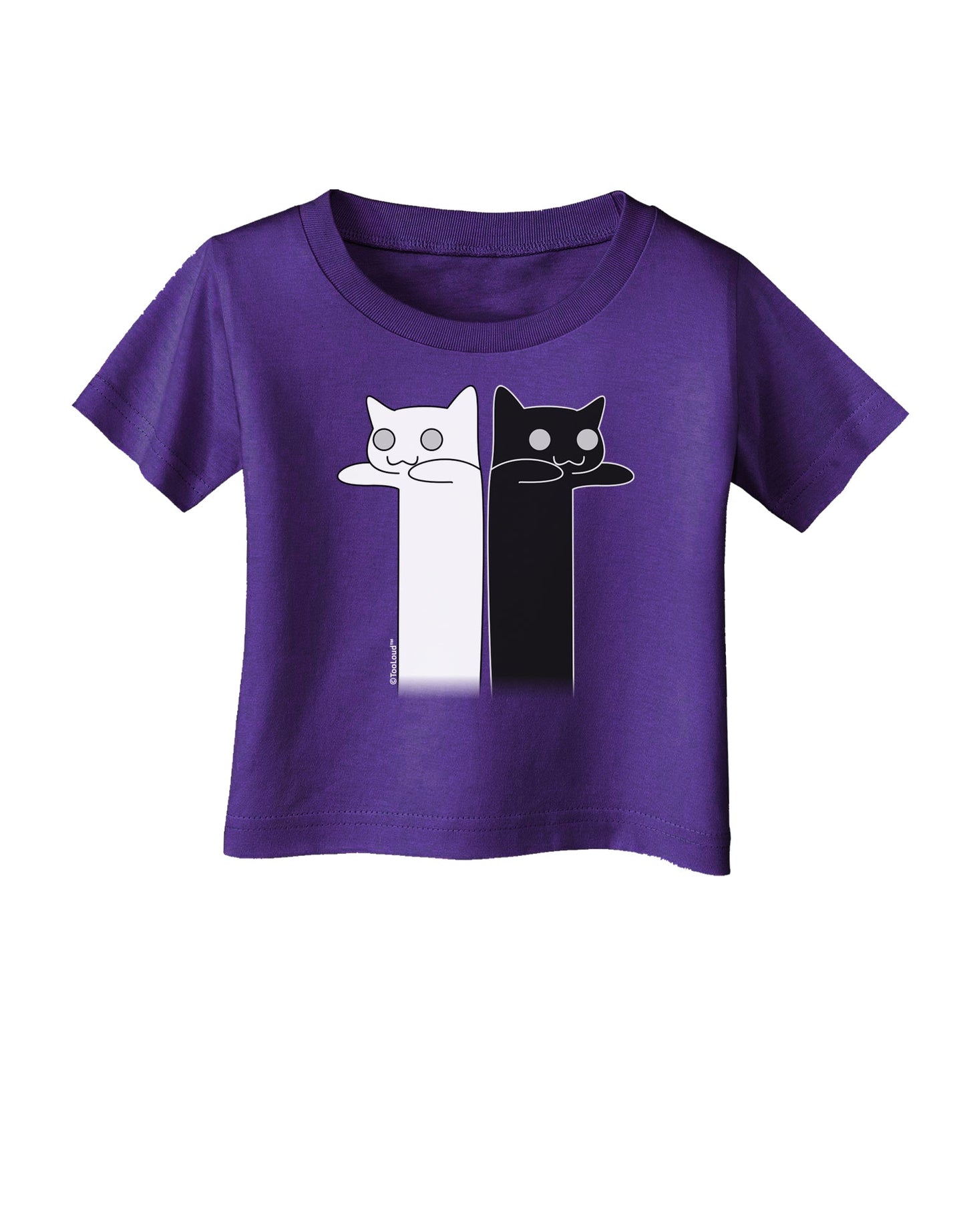Longcat and Tacgnol - Internet Humor Infant T-Shirt Dark by TooLoud-Infant T-Shirt-TooLoud-Purple-06-Months-Davson Sales