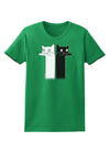 Longcat and Tacgnol - Internet Humor Womens Dark T-Shirt by TooLoud-Womens T-Shirt-TooLoud-Kelly-Green-X-Small-Davson Sales