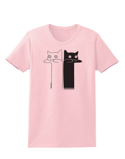 Longcat and Tacgnol - Internet Humor Womens T-Shirt by TooLoud-Womens T-Shirt-TooLoud-PalePink-X-Small-Davson Sales