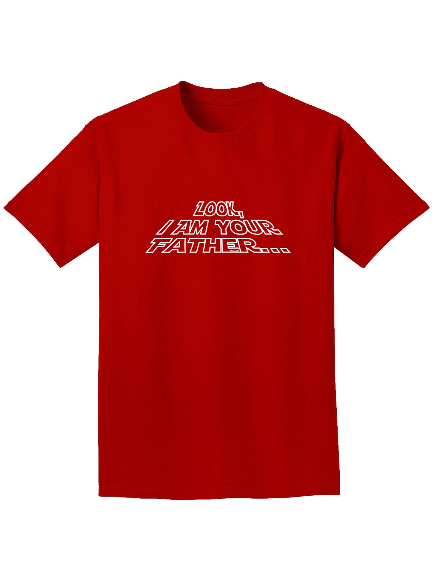 Look I am Your Father Adult Dark T-Shirt-Mens T-Shirt-TooLoud-Red-Small-Davson Sales