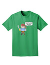 Look for the Ex - Petey the Pirate Adult Dark T-Shirt-Mens T-Shirt-TooLoud-Kelly-Green-Small-Davson Sales