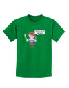 Look for the Ex - Petey the Pirate Childrens Dark T-Shirt-Childrens T-Shirt-TooLoud-Kelly-Green-X-Small-Davson Sales