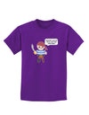 Look for the Ex - Petey the Pirate Childrens Dark T-Shirt-Childrens T-Shirt-TooLoud-Purple-X-Small-Davson Sales