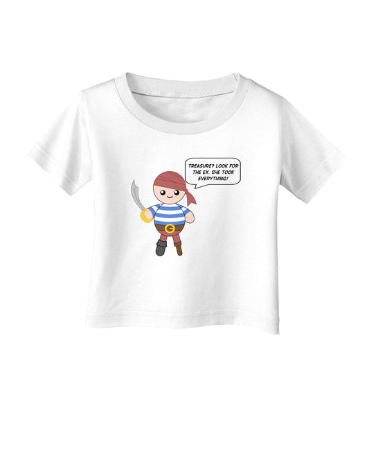 Look for the Ex - Petey the Pirate Infant T-Shirt-Infant T-Shirt-TooLoud-White-06-Months-Davson Sales