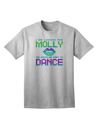 Looking For Molly Adult T-Shirt-Mens T-Shirt-TooLoud-AshGray-Small-Davson Sales