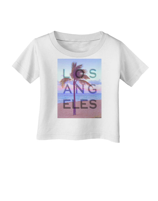 Los Angeles Beach Filter Infant T-Shirt-Infant T-Shirt-TooLoud-White-06-Months-Davson Sales