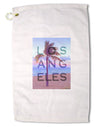 Los Angeles Beach Filter Premium Cotton Golf Towel - 16 x 25 inch-Golf Towel-TooLoud-16x25"-Davson Sales