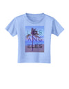 Los Angeles Beach Filter Toddler T-Shirt-Toddler T-Shirt-TooLoud-Aquatic-Blue-2T-Davson Sales